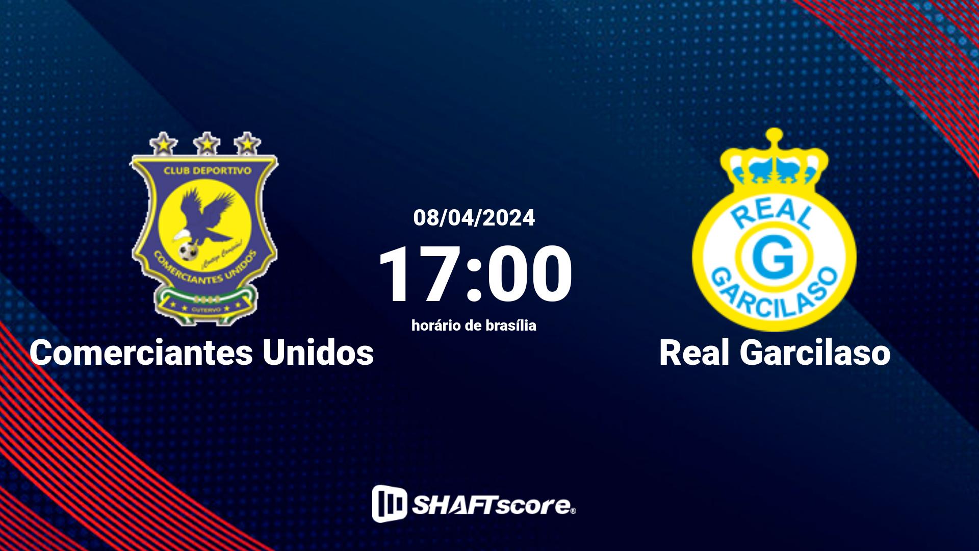 Estatísticas do jogo Comerciantes Unidos vs Real Garcilaso 08.04 17:00