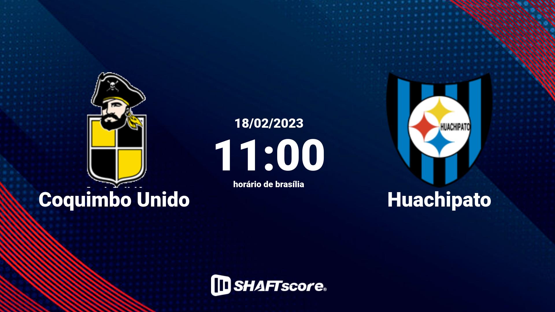 Estatísticas do jogo Coquimbo Unido vs Huachipato 18.02 11:00