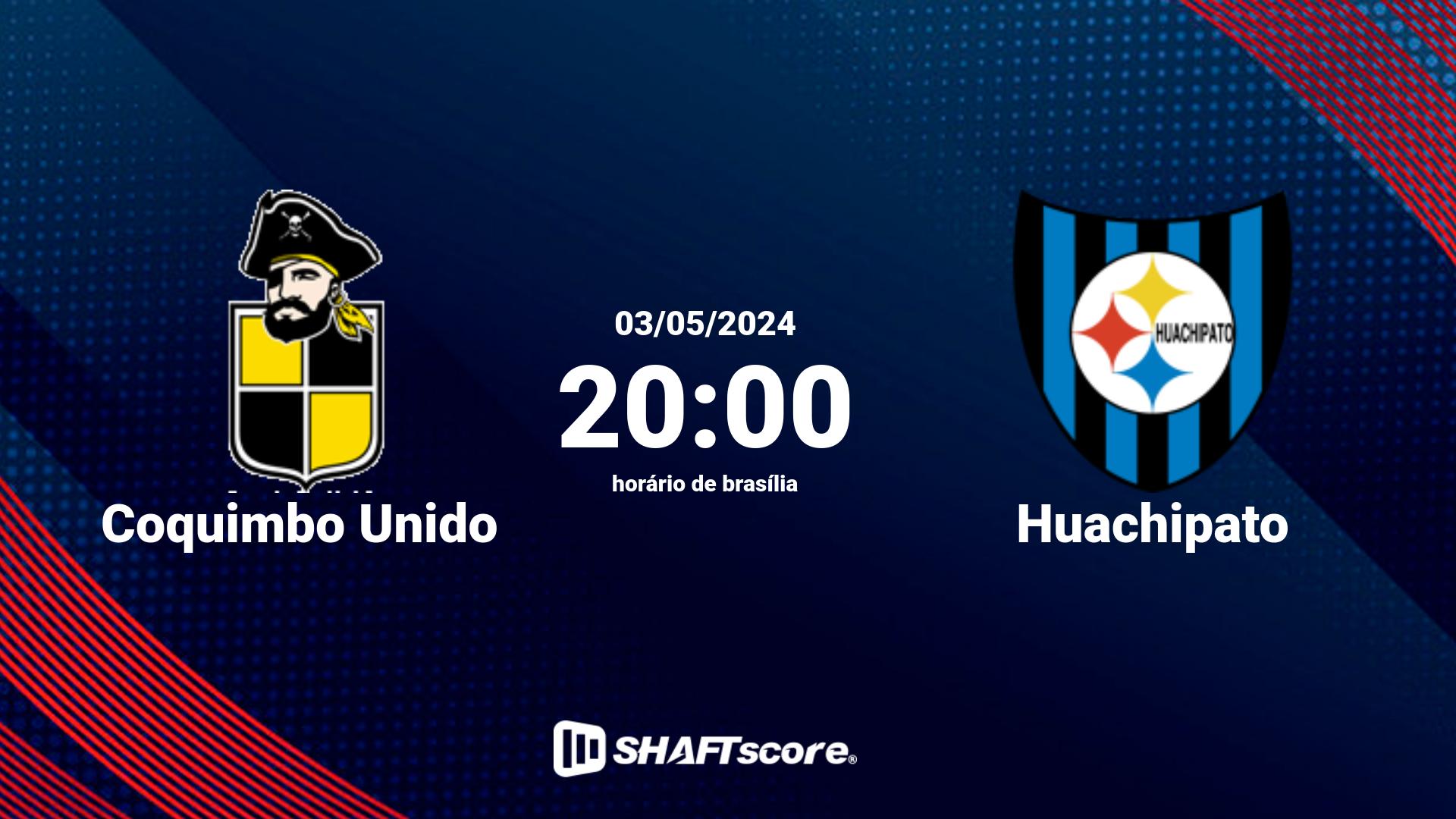 Estatísticas do jogo Coquimbo Unido vs Huachipato 03.05 20:00