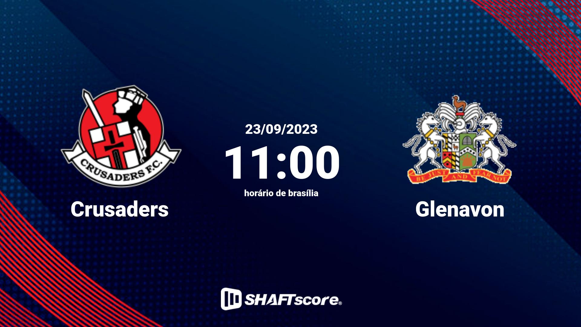 Estatísticas do jogo Crusaders vs Glenavon 23.09 11:00