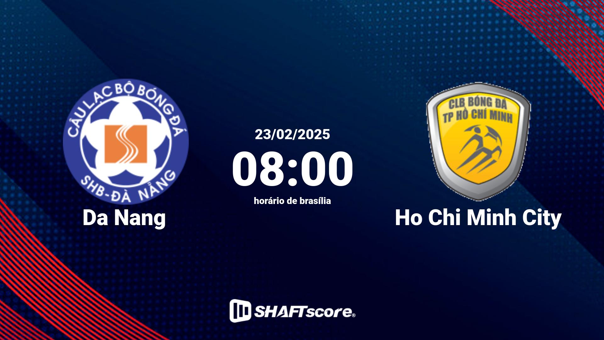 Estatísticas do jogo Da Nang vs Ho Chi Minh City 23.02 08:00