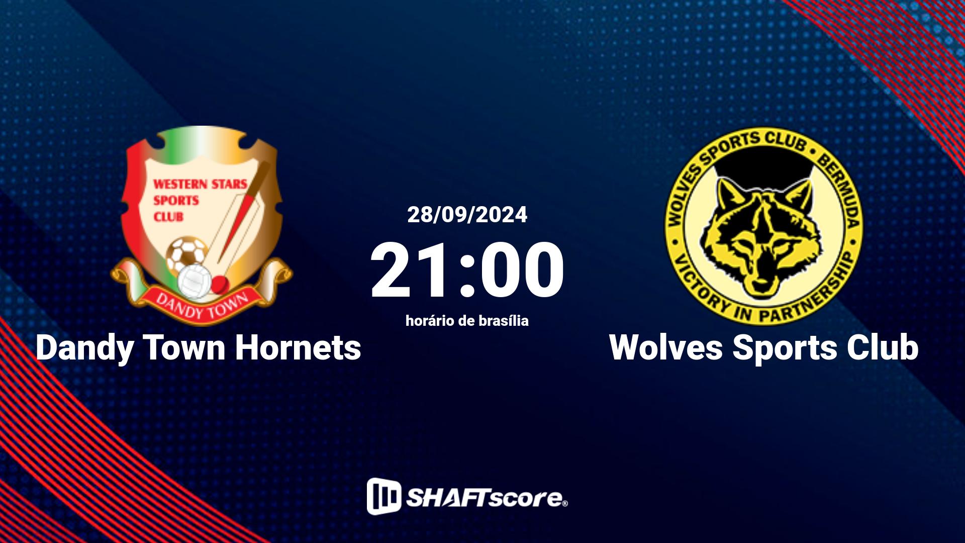 Estatísticas do jogo Dandy Town Hornets vs Wolves Sports Club 28.09 21:00