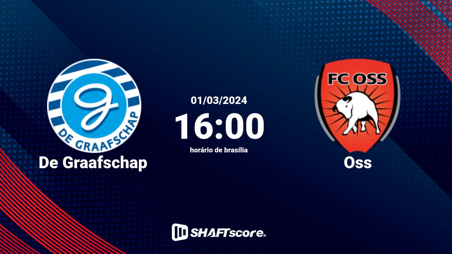 Estatísticas do jogo De Graafschap vs Oss 01.03 16:00