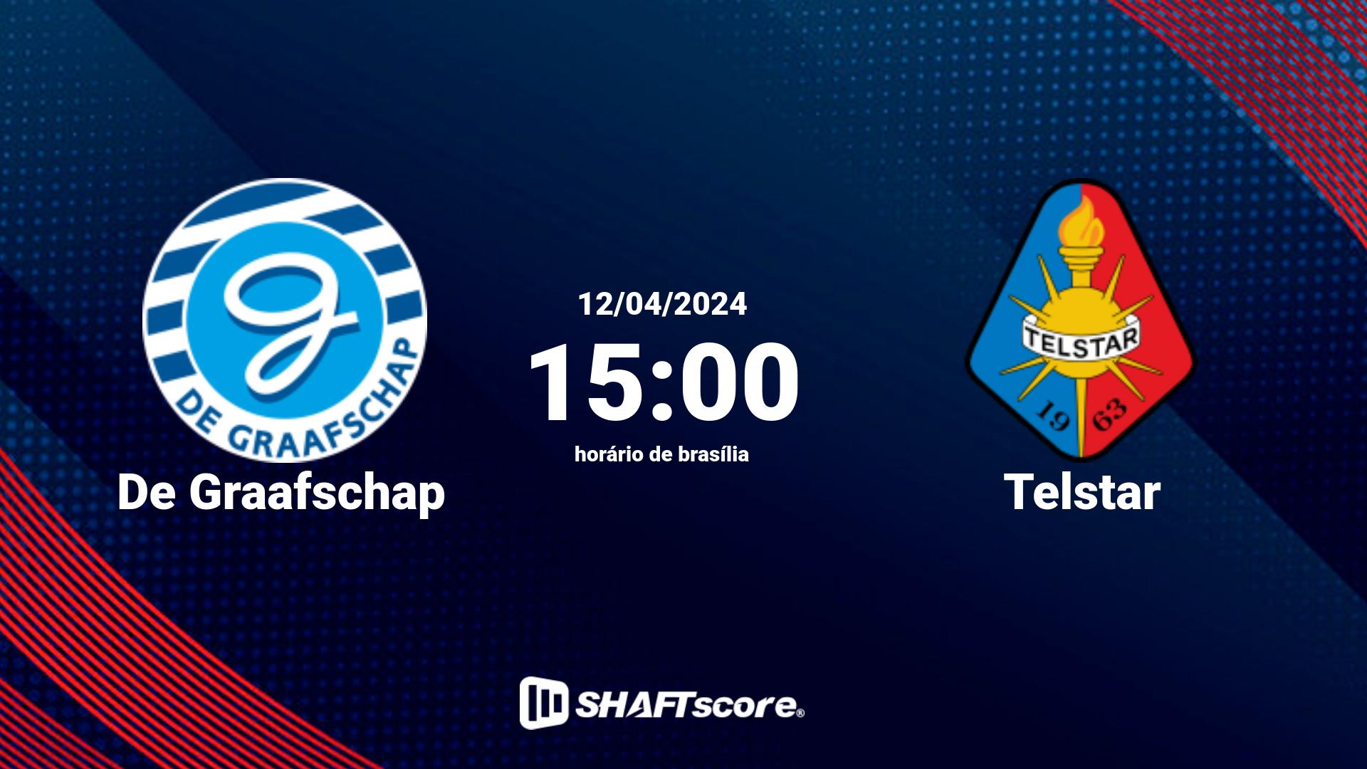 Estatísticas do jogo De Graafschap vs Telstar 12.04 15:00