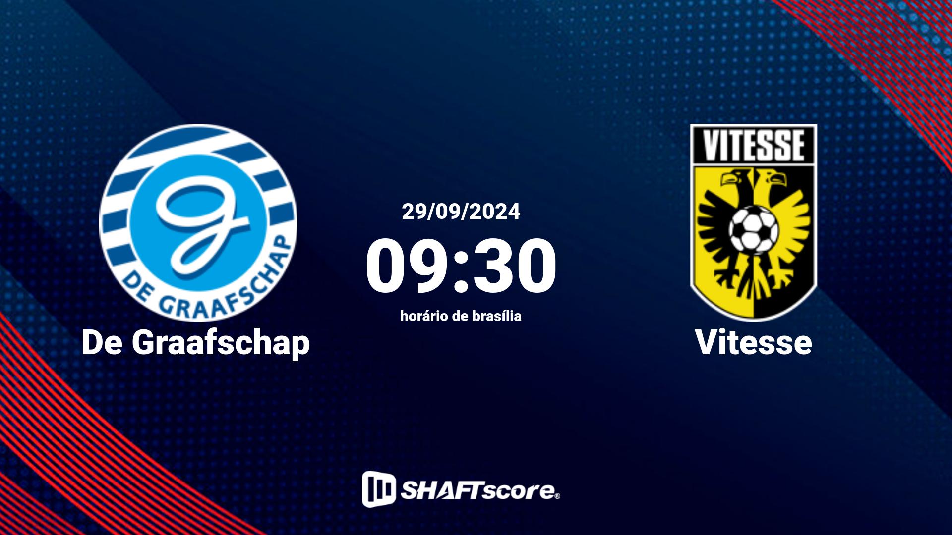 Estatísticas do jogo De Graafschap vs Vitesse 29.09 09:30