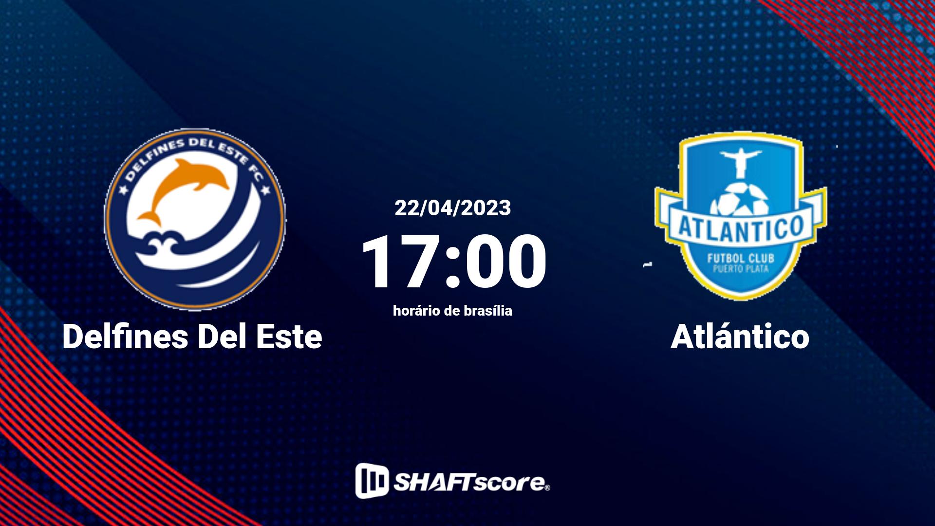 Estatísticas do jogo Delfines Del Este vs Atlántico 22.04 17:00