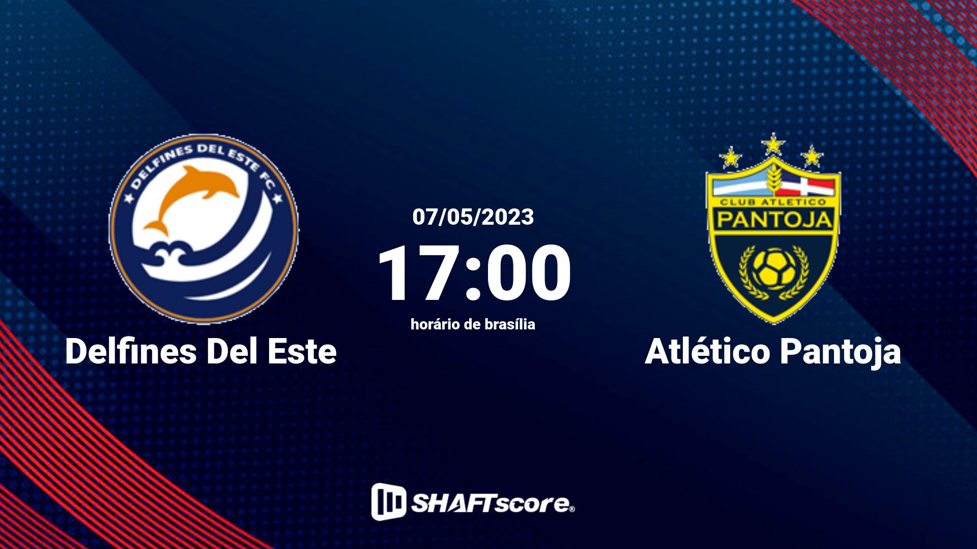 Estatísticas do jogo Delfines Del Este vs Atlético Pantoja 07.05 17:00