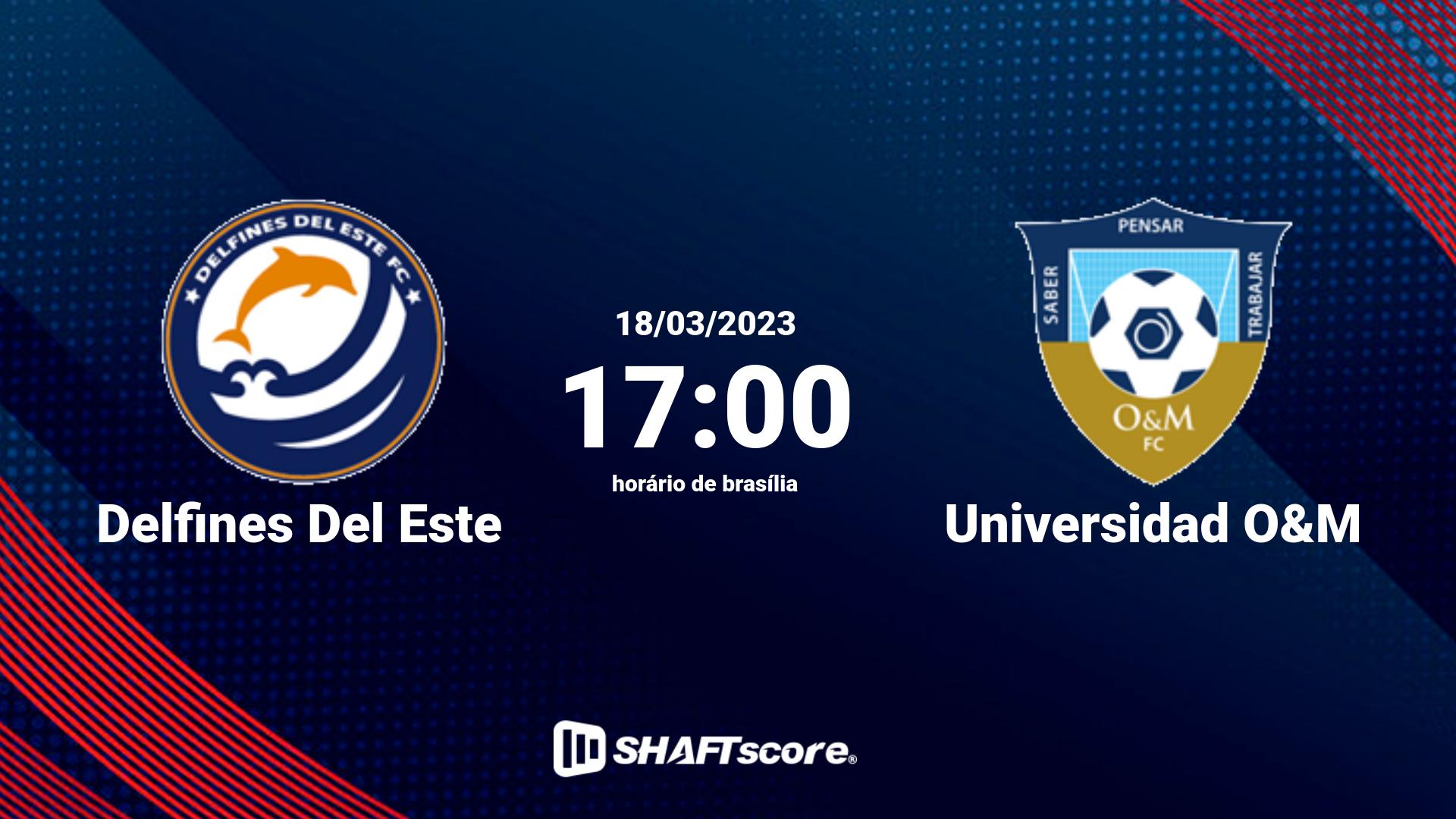 Estatísticas do jogo Delfines Del Este vs Universidad O&M 18.03 17:00