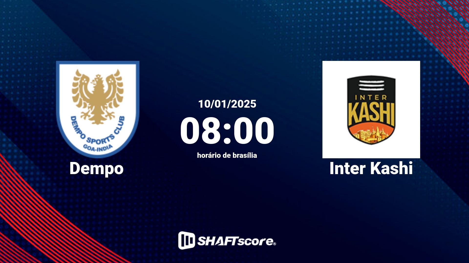 Estatísticas do jogo Dempo vs Inter Kashi 10.01 08:00