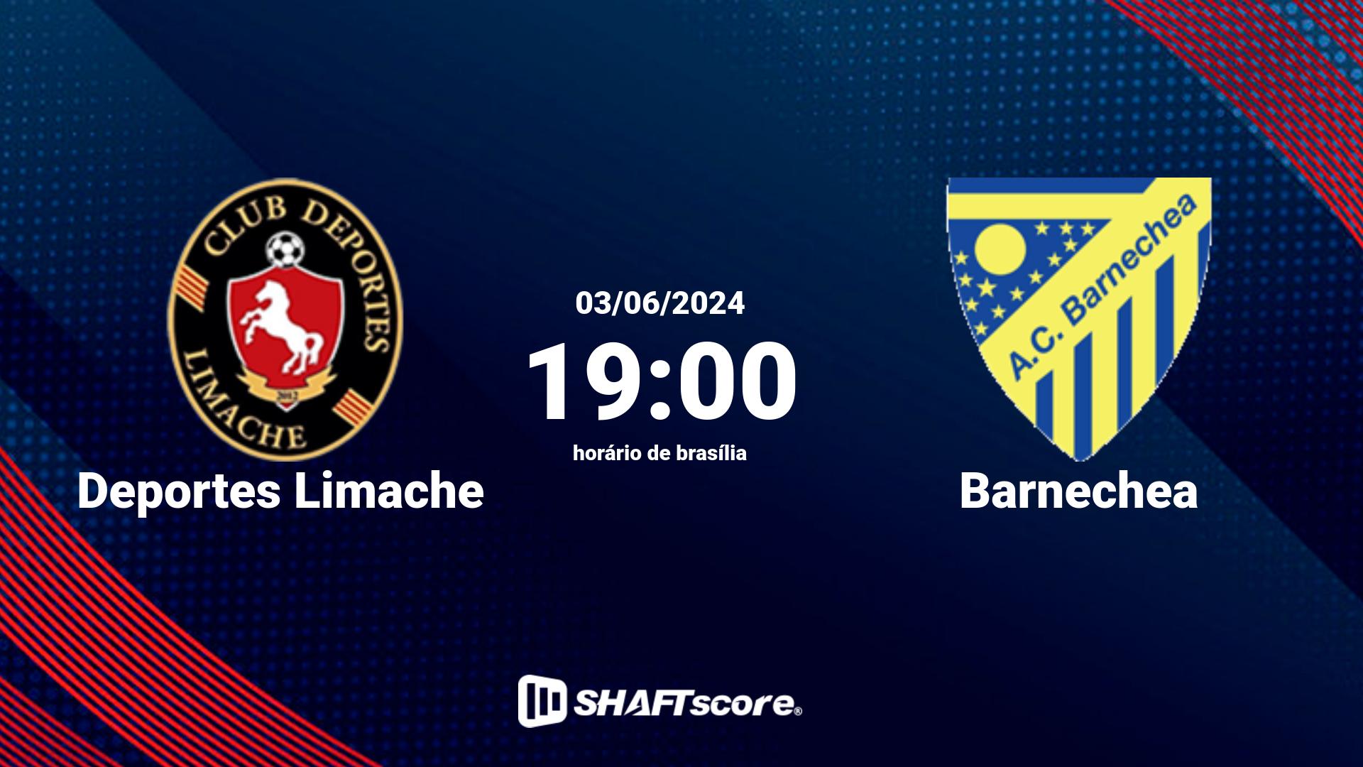 Estatísticas do jogo Deportes Limache vs Barnechea 03.06 19:00