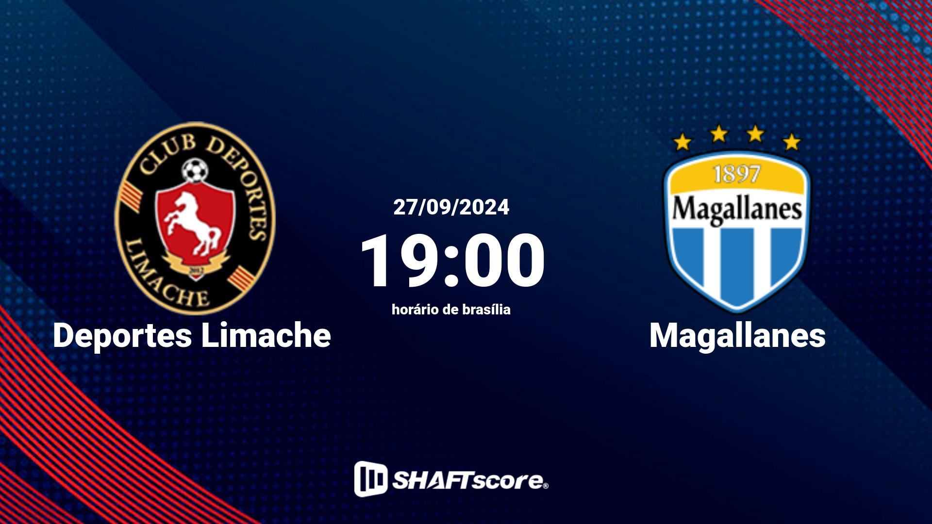 Estatísticas do jogo Deportes Limache vs Magallanes 27.09 19:00