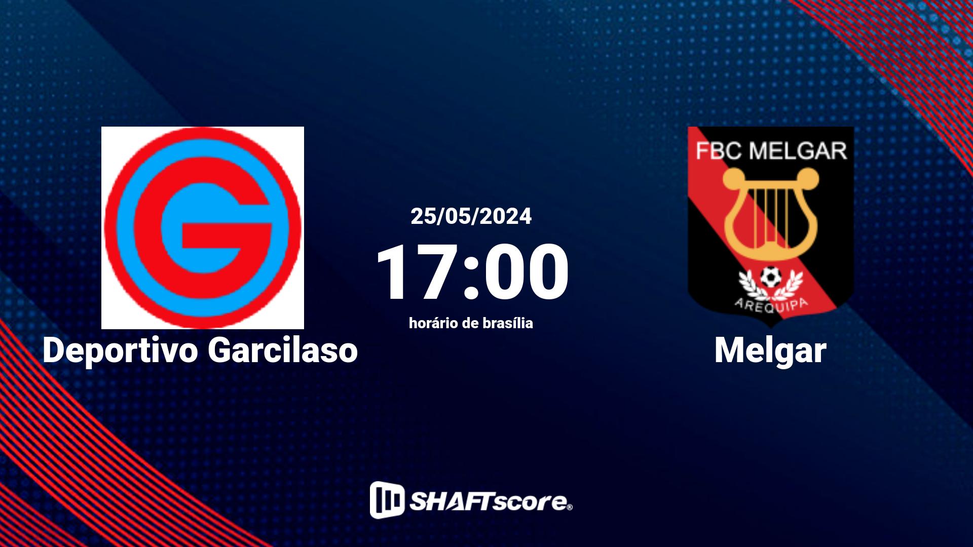 Estatísticas do jogo Deportivo Garcilaso vs Melgar 25.05 17:00