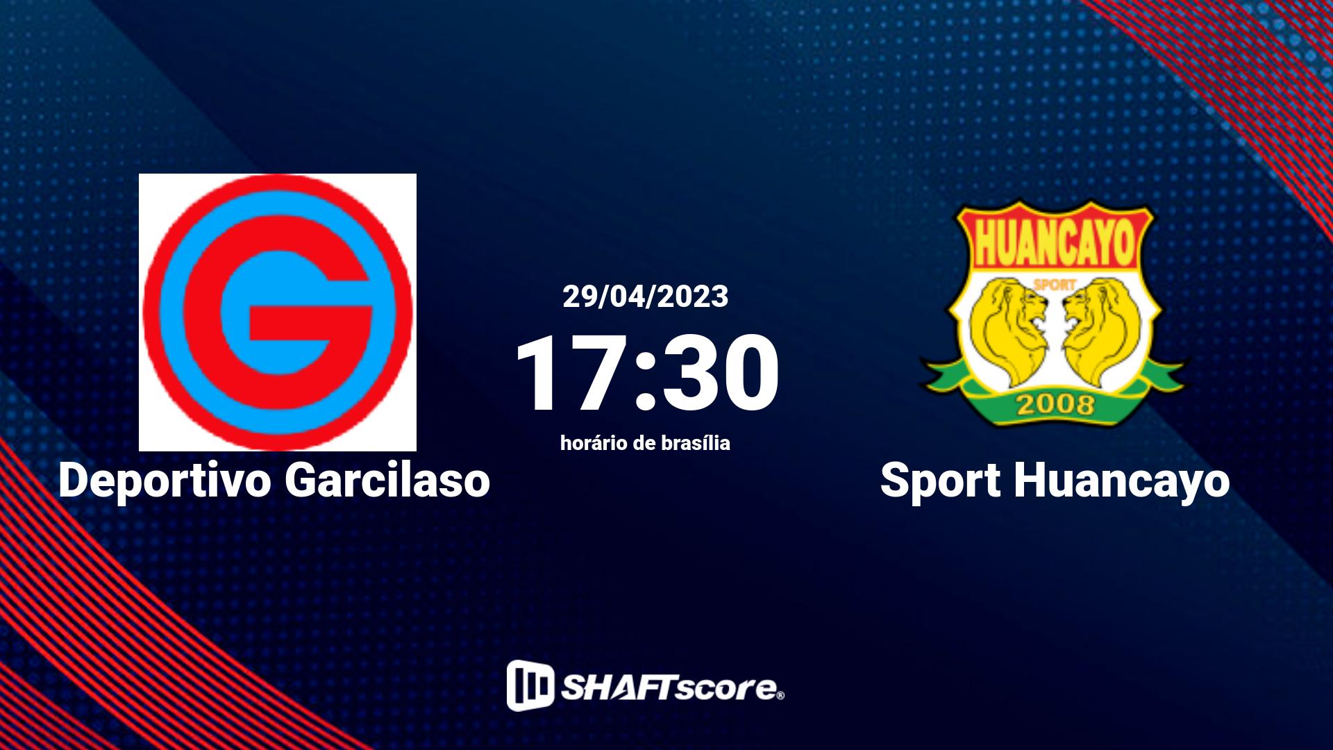 Estatísticas do jogo Deportivo Garcilaso vs Sport Huancayo 29.04 17:30