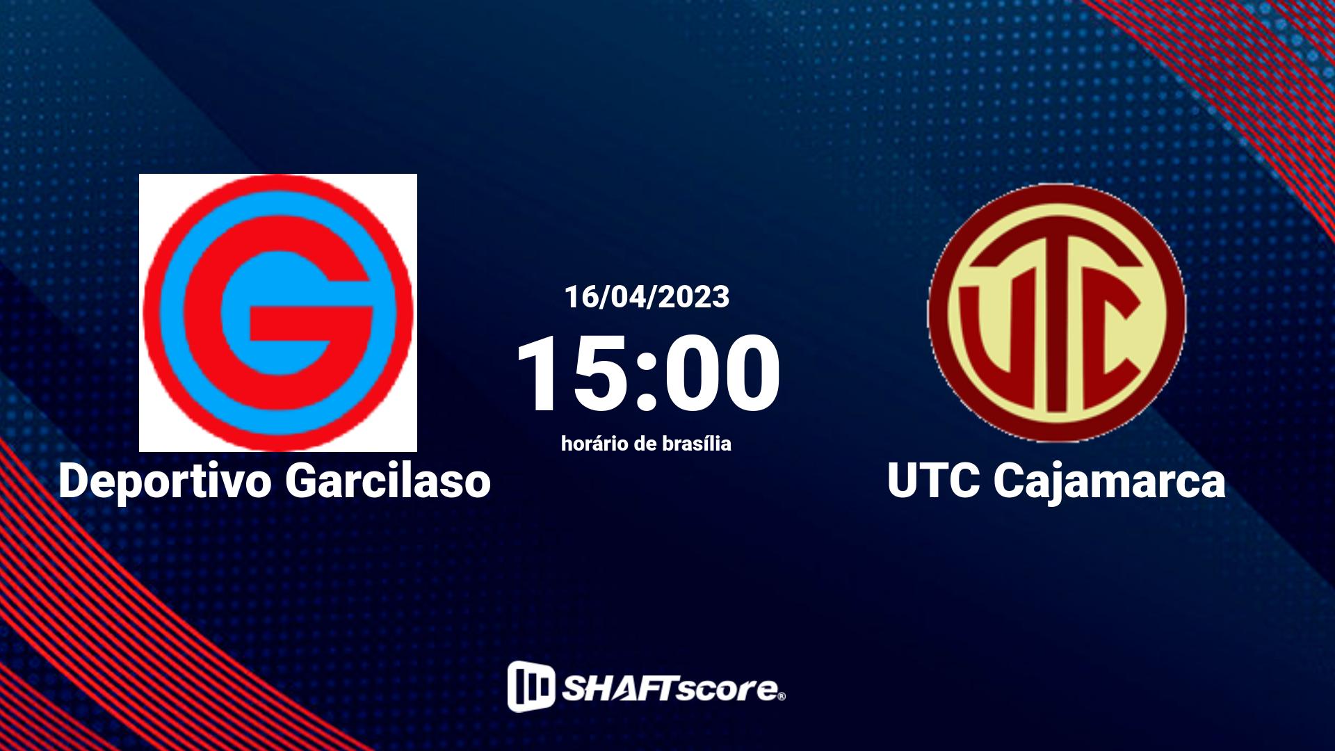 Estatísticas do jogo Deportivo Garcilaso vs UTC Cajamarca 16.04 15:00