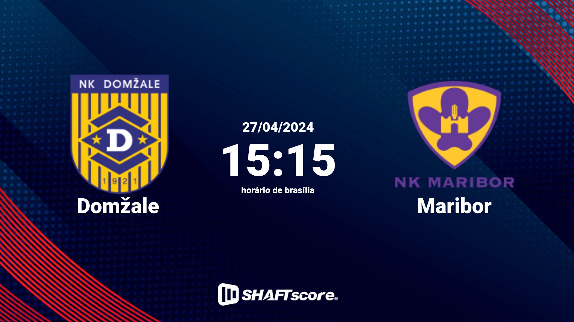 Estatísticas do jogo Domžale vs Maribor 27.04 15:15