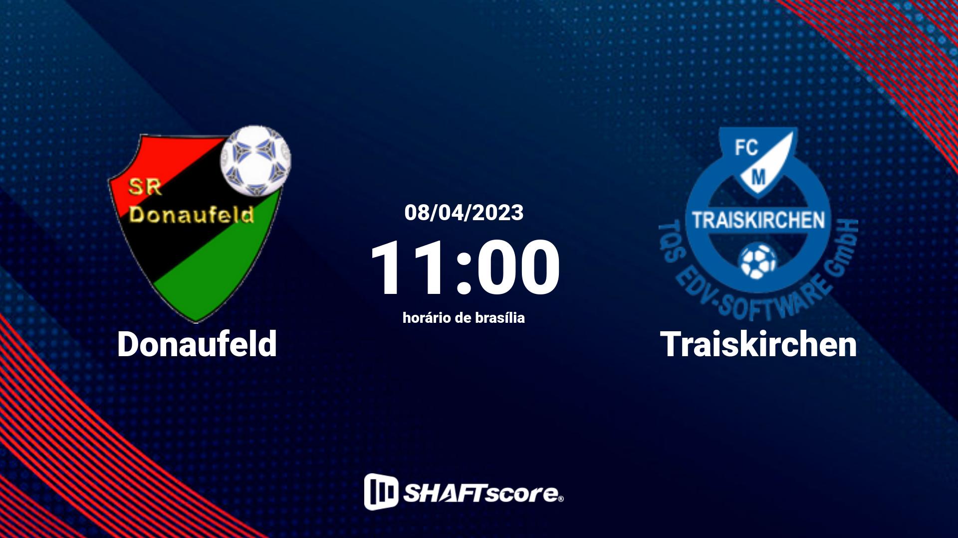 Estatísticas do jogo Donaufeld vs Traiskirchen 08.04 11:00