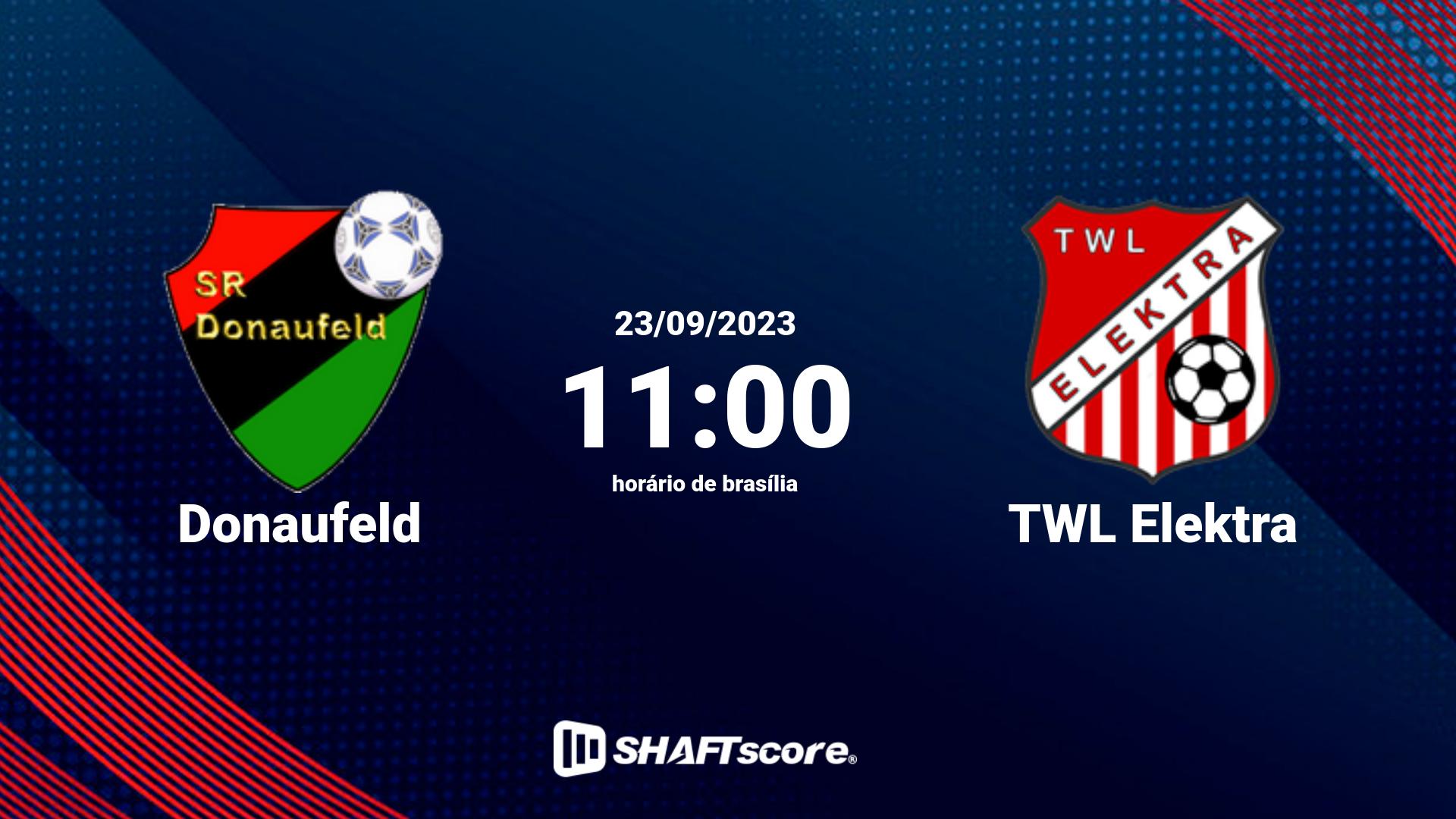 Estatísticas do jogo Donaufeld vs TWL Elektra 23.09 11:00