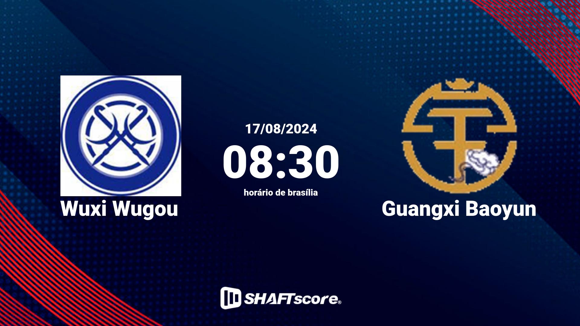 Estatísticas do jogo Dongguan United vs Suzhou Dongwu 17.08 08:30