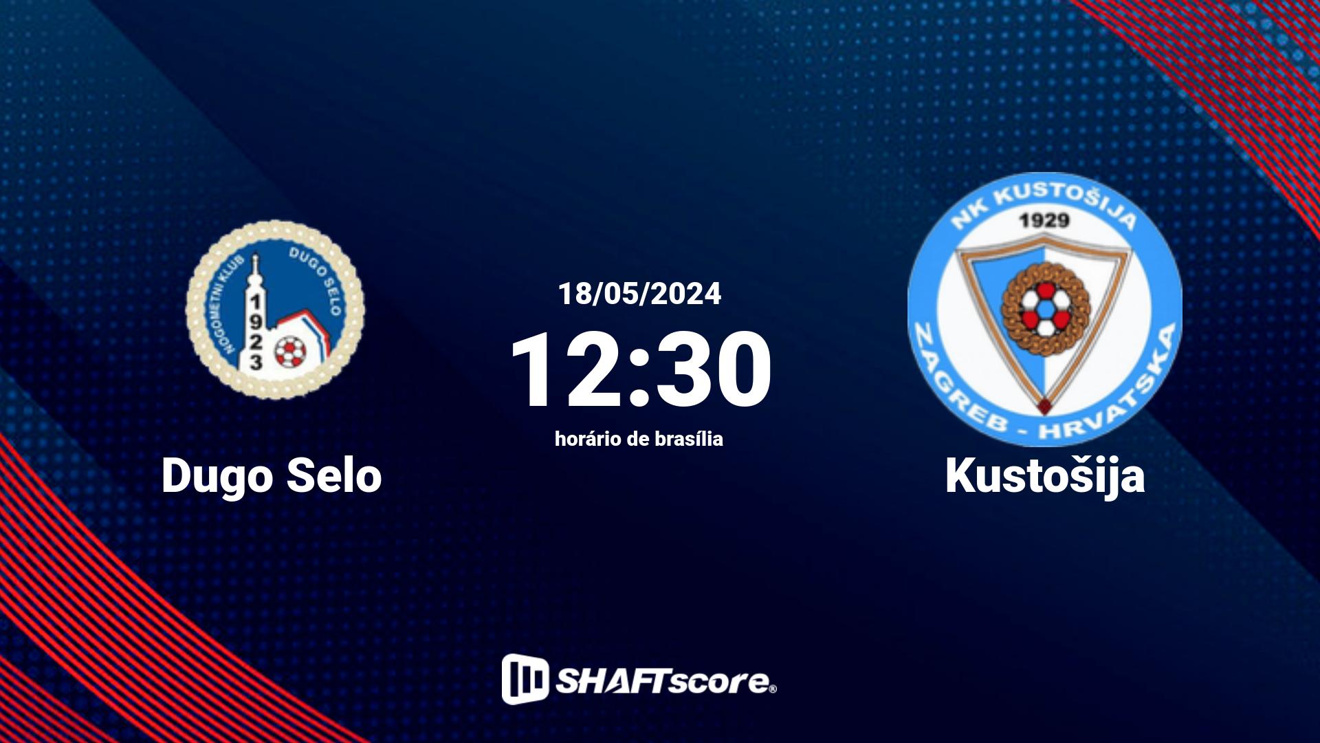 Estatísticas do jogo Dugo Selo vs Kustošija 18.05 12:30