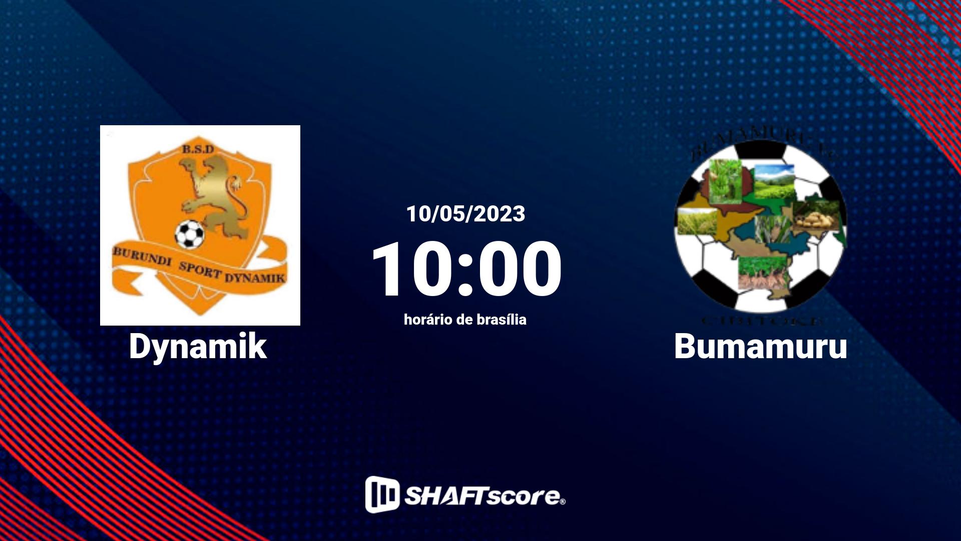 Estatísticas do jogo Dynamik vs Bumamuru 10.05 10:00