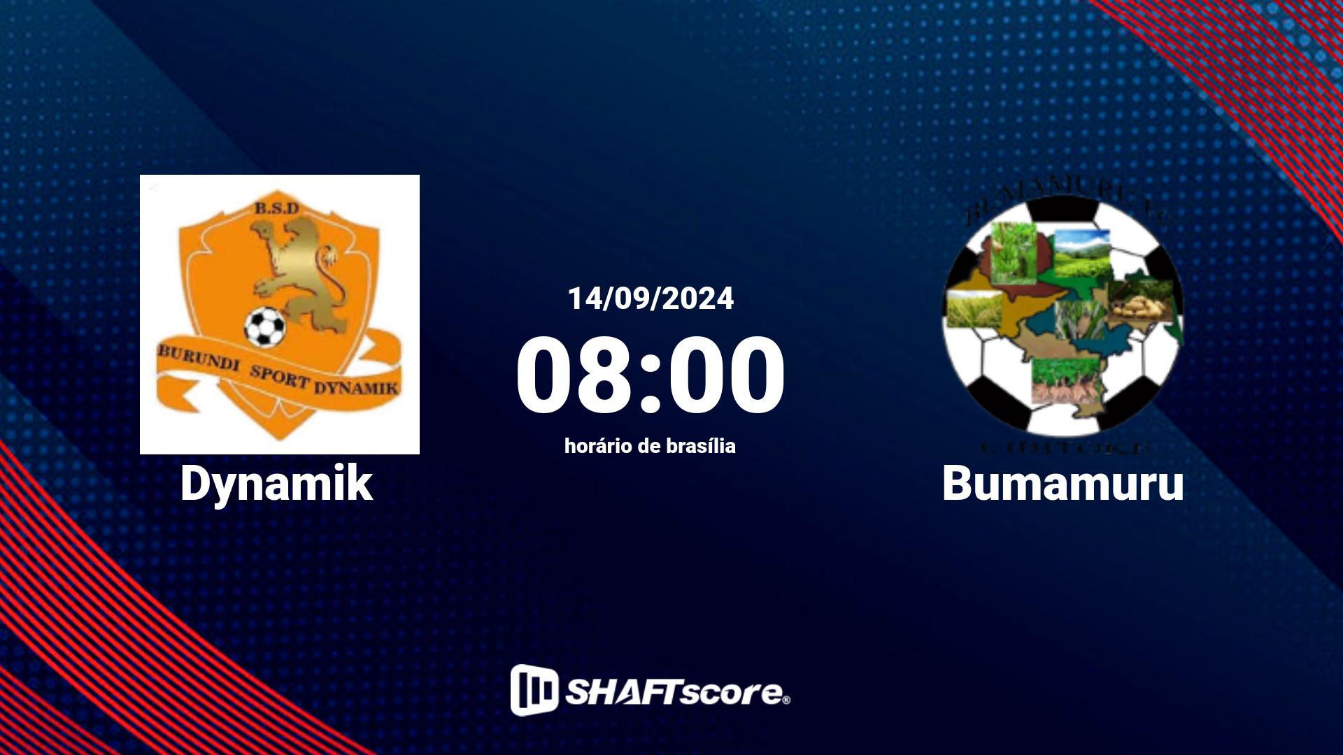 Estatísticas do jogo Dynamik vs Bumamuru 14.09 08:00