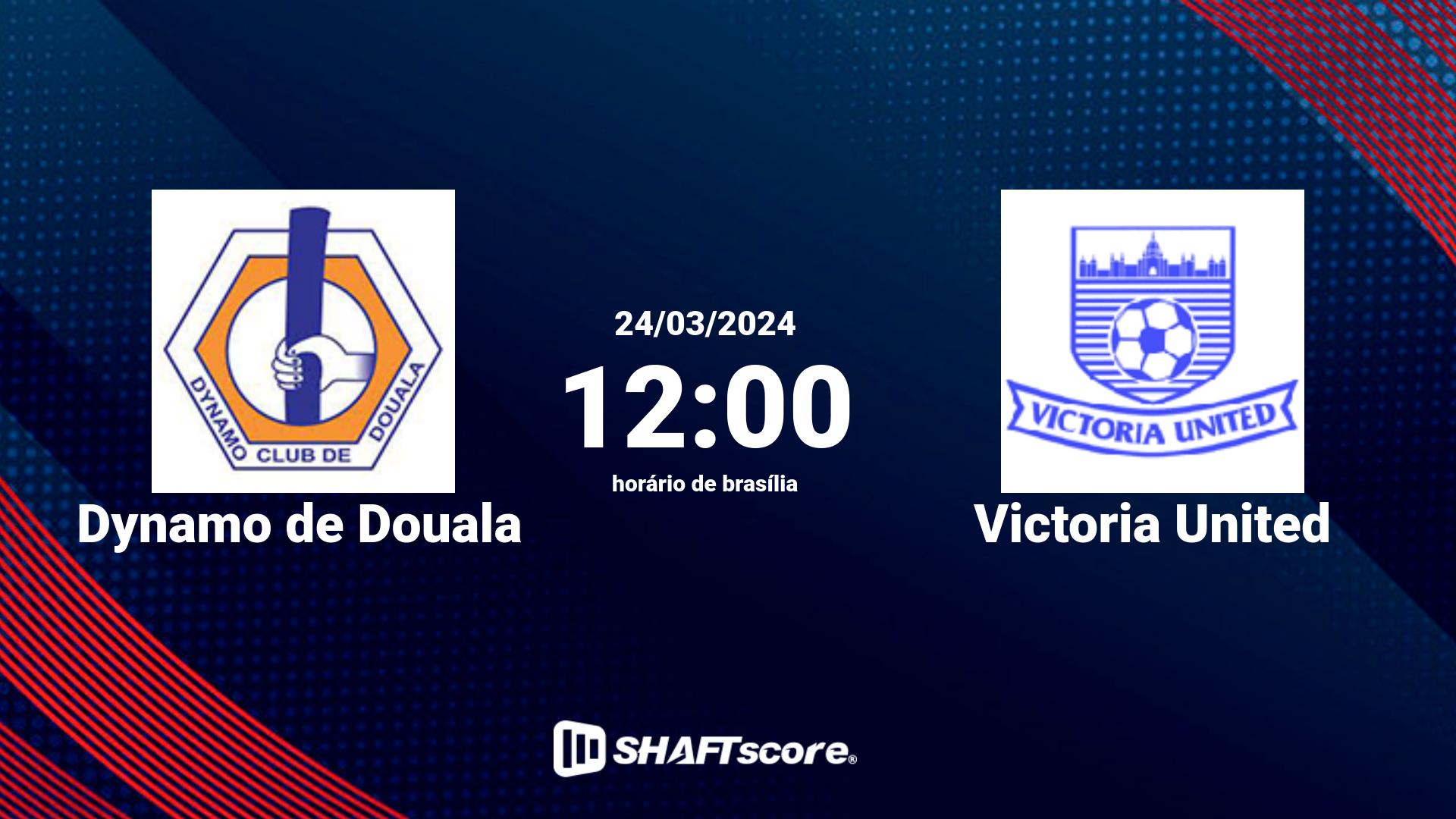 Estatísticas do jogo Dynamo de Douala vs Victoria United 24.03 12:00