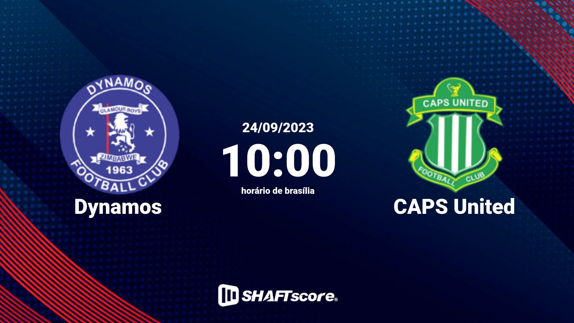 Estatísticas do jogo Dynamos vs CAPS United 24.09 10:00