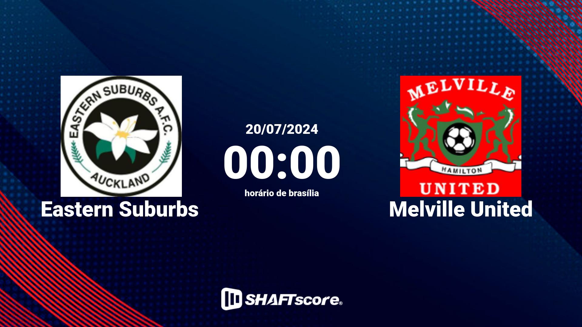 Estatísticas do jogo Eastern Suburbs vs Melville United 20.07 00:00