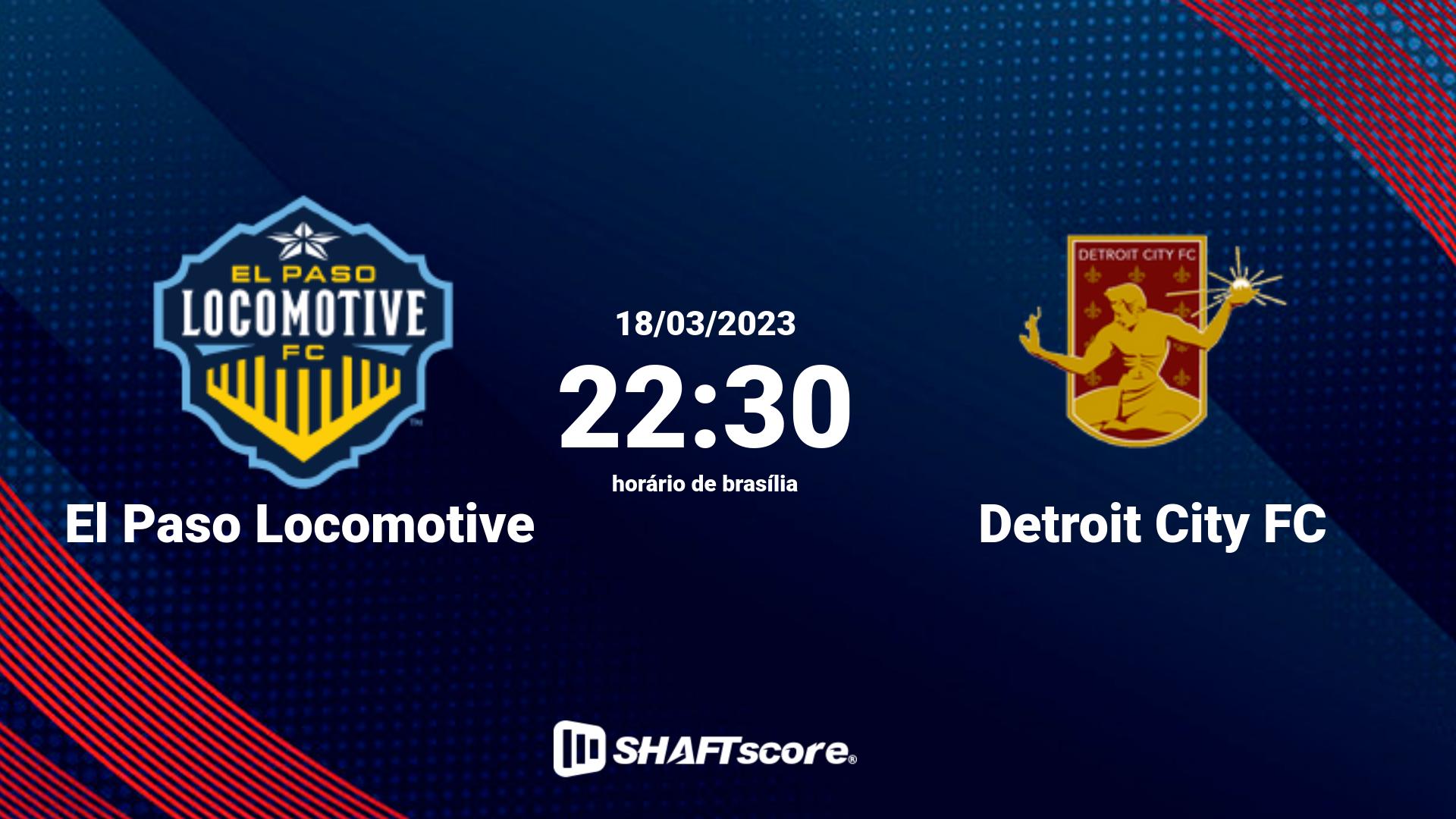 Estatísticas do jogo El Paso Locomotive vs Detroit City FC 18.03 22:30