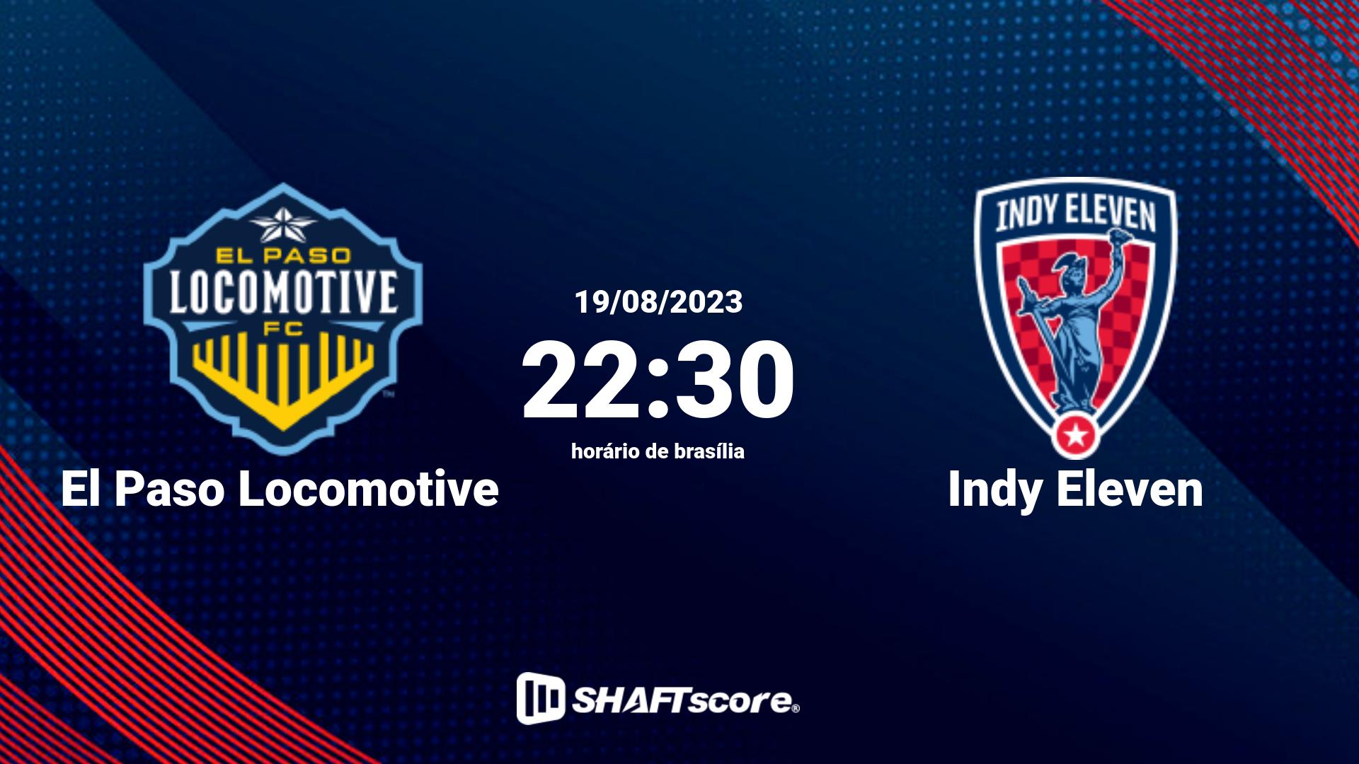 Estatísticas do jogo El Paso Locomotive vs Indy Eleven 19.08 22:30