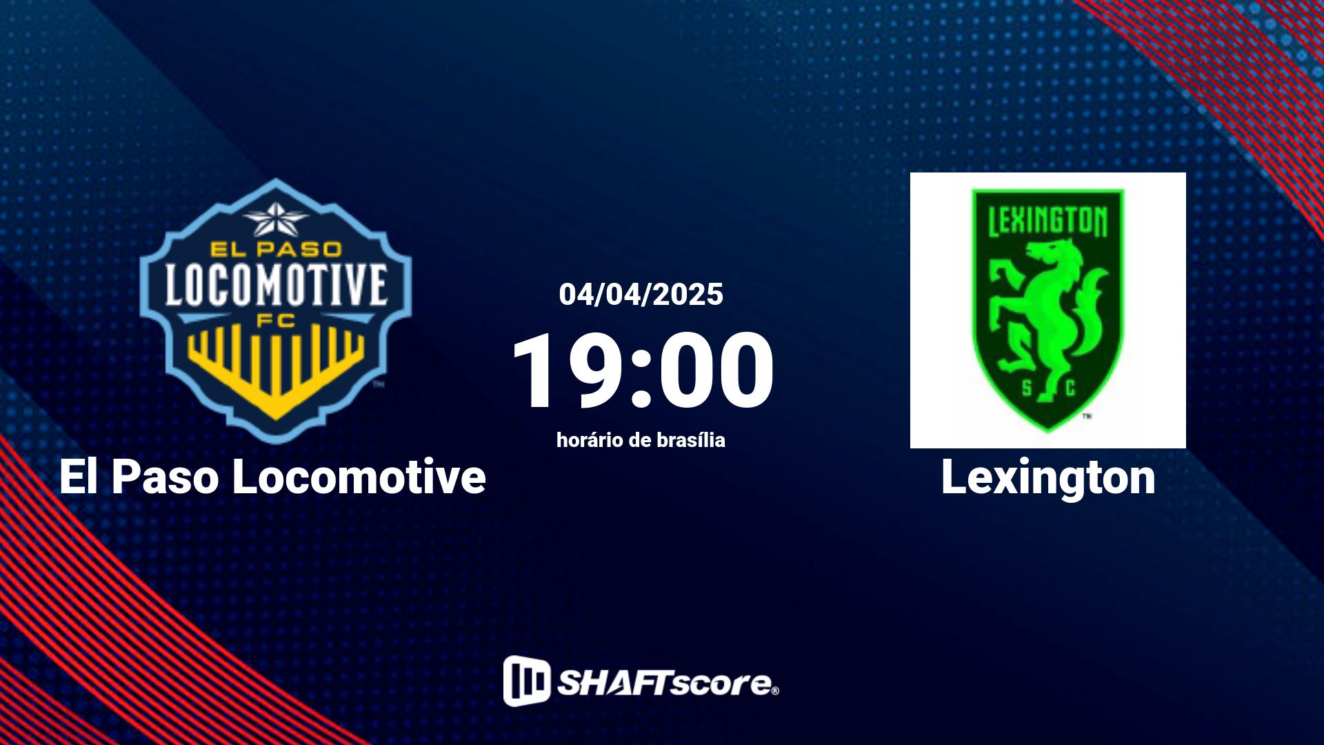 Estatísticas do jogo El Paso Locomotive vs Lexington 04.04 19:00