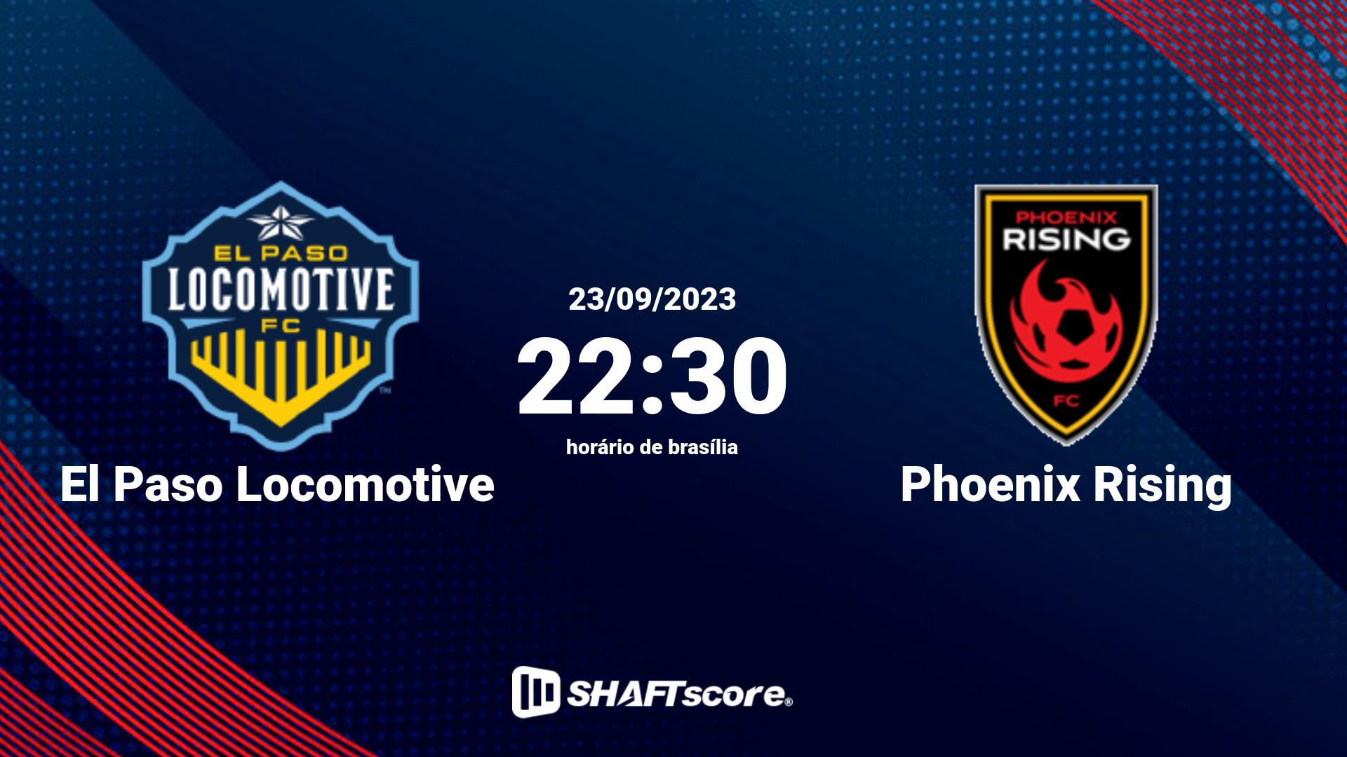 Estatísticas do jogo El Paso Locomotive vs Phoenix Rising 23.09 22:30