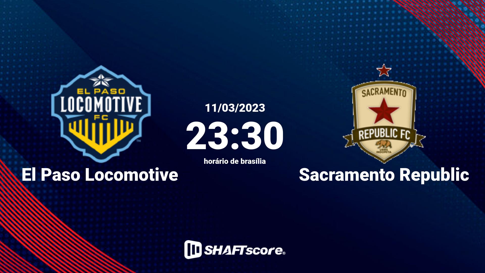 Estatísticas do jogo El Paso Locomotive vs Sacramento Republic 11.03 23:30