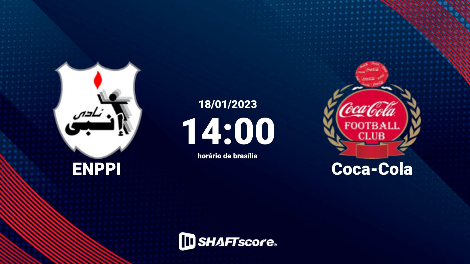 Estatísticas do jogo ENPPI vs Coca-Cola 18.01 14:00