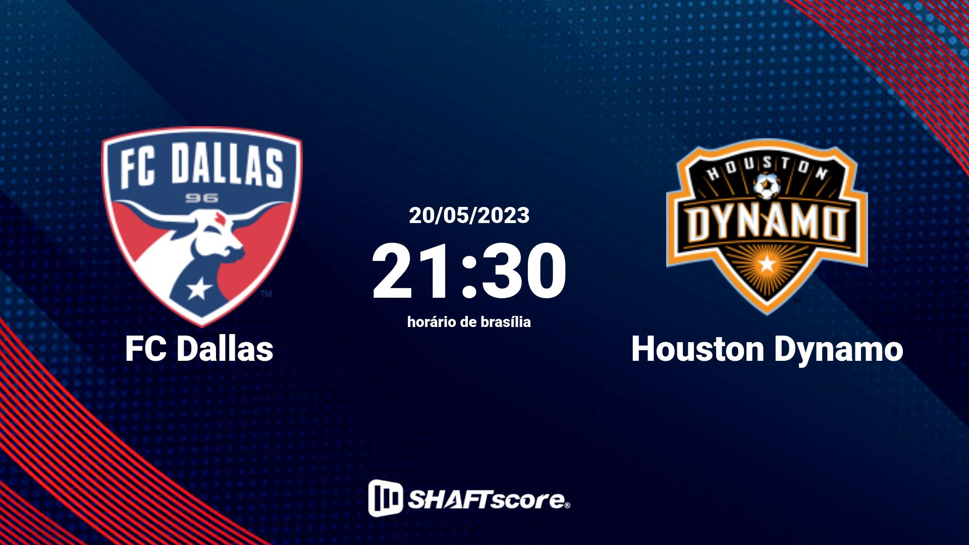 Estatísticas do jogo FC Dallas vs Houston Dynamo 20.05 21:30