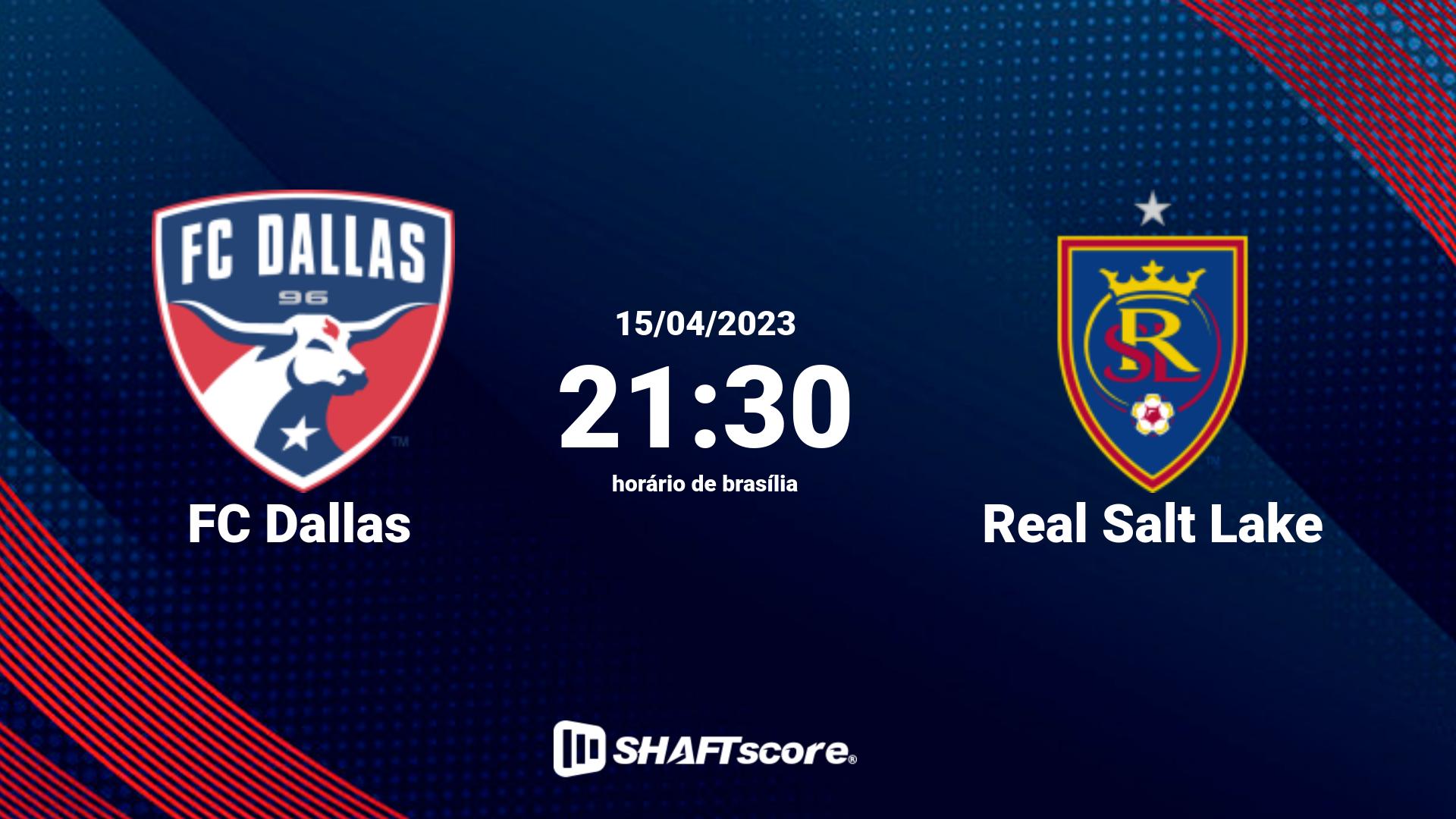 Estatísticas do jogo FC Dallas vs Real Salt Lake 15.04 21:30