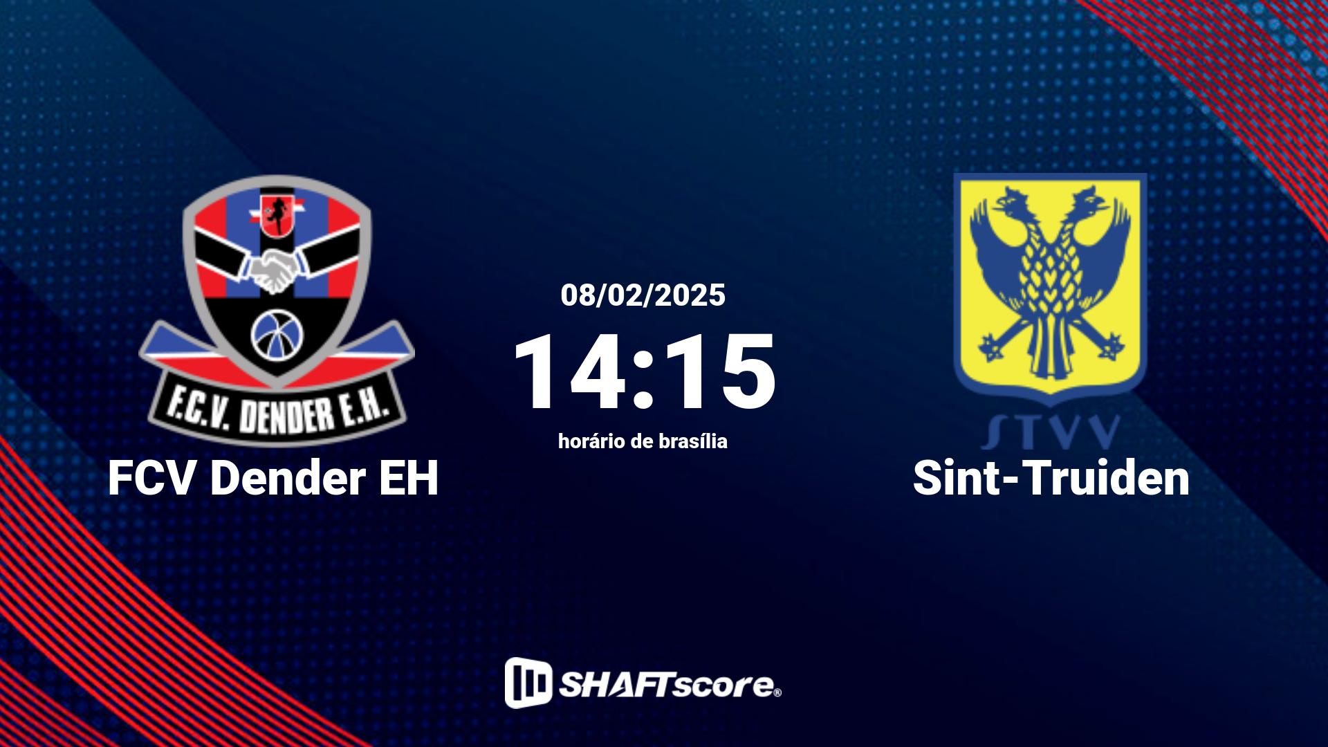 Estatísticas do jogo FCV Dender EH vs Sint-Truiden 08.02 14:15