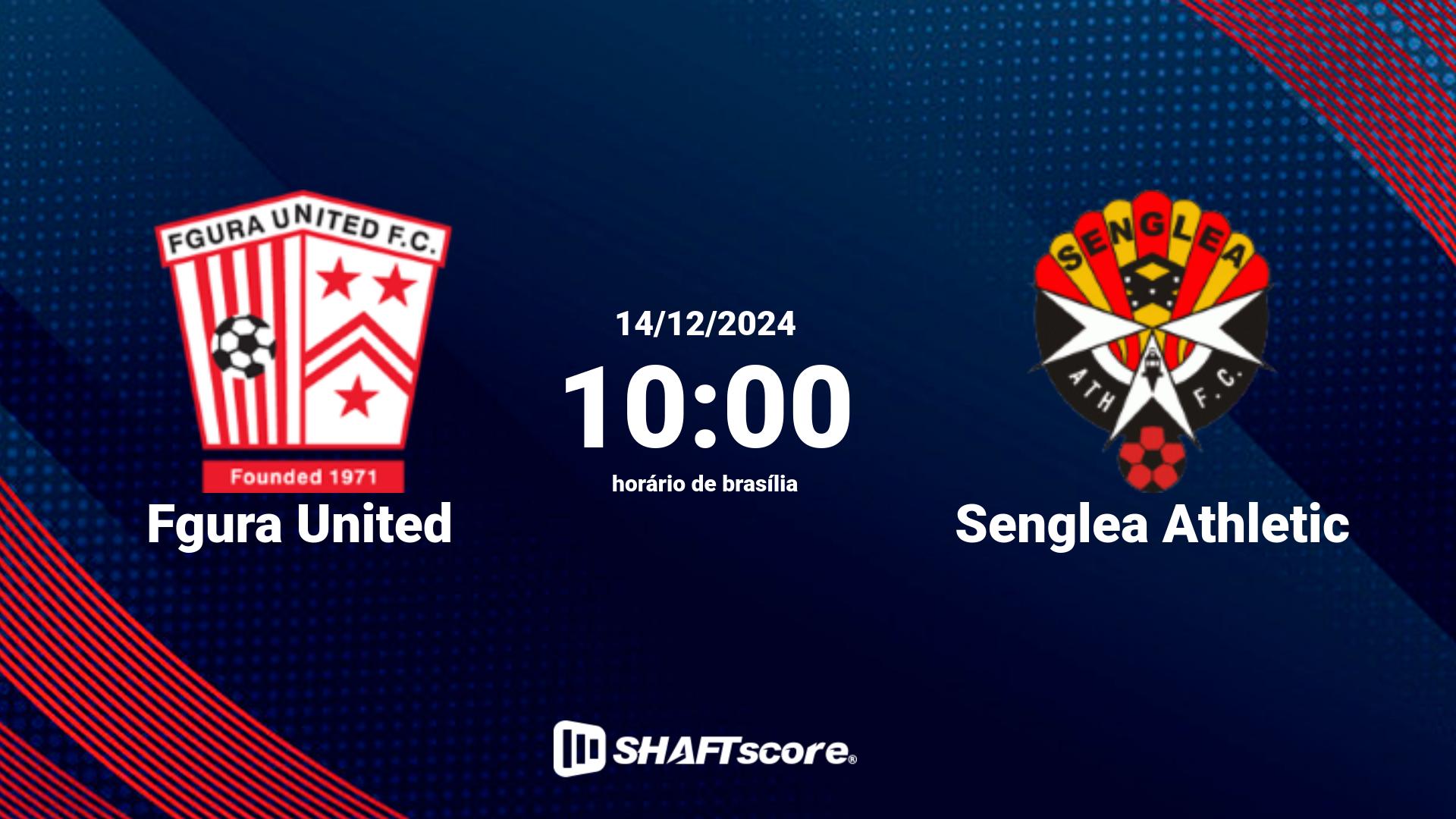 Estatísticas do jogo Fgura United vs Senglea Athletic 14.12 10:00