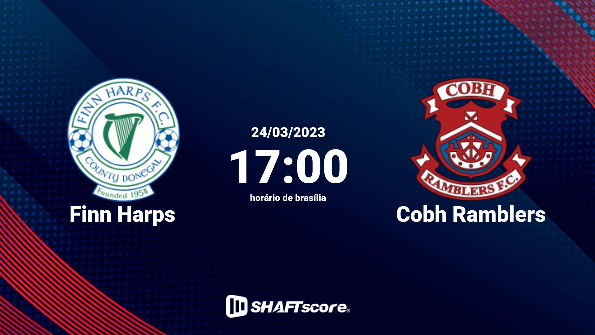 Estatísticas do jogo Finn Harps vs Cobh Ramblers 24.03 17:00