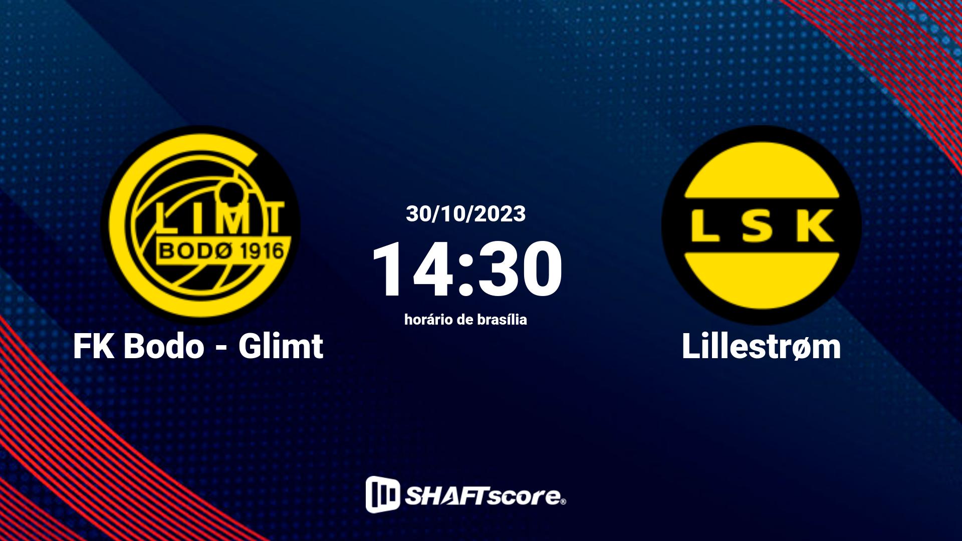 Estatísticas do jogo FK Bodo - Glimt vs Lillestrøm 30.10 14:30