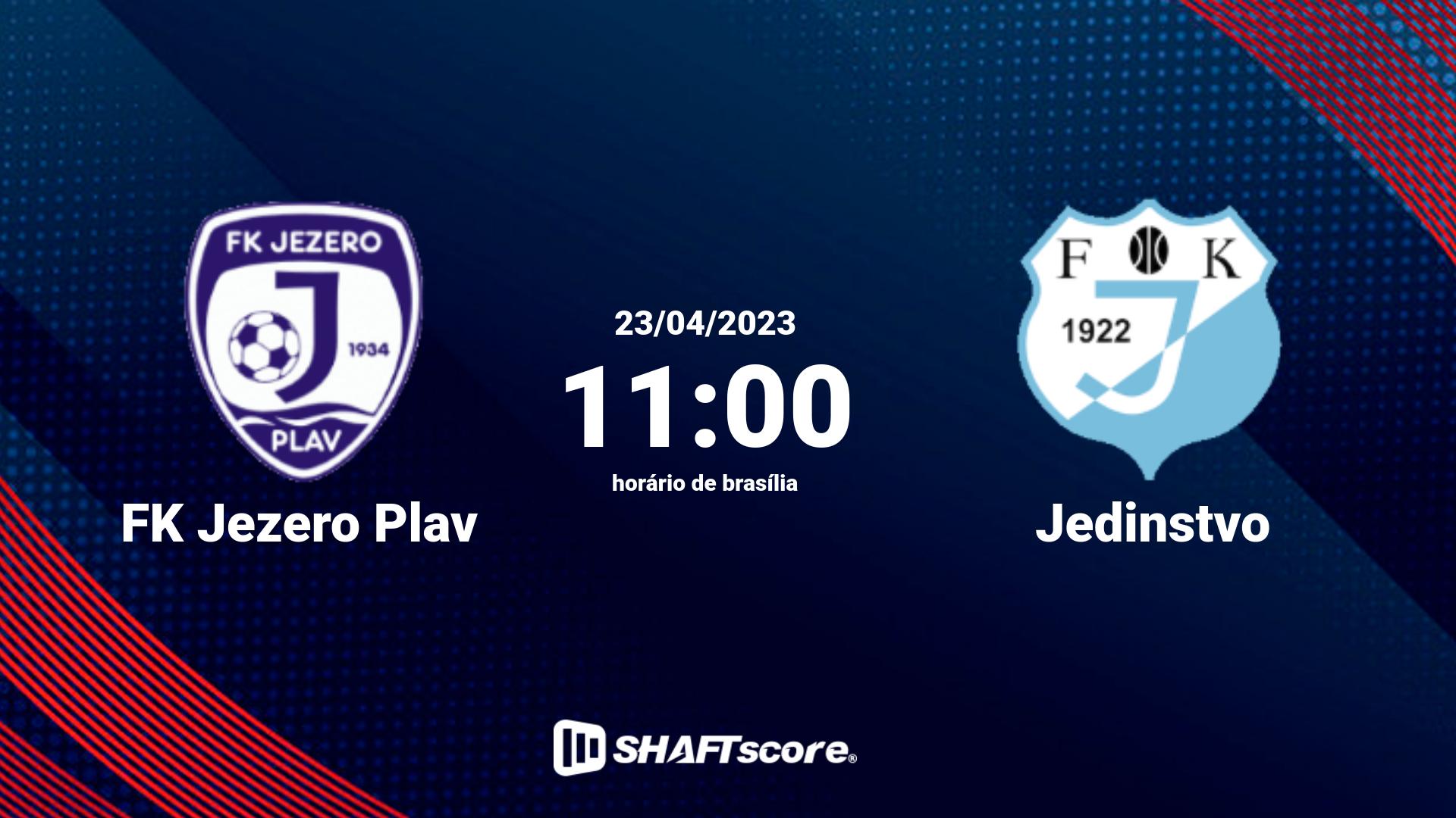 Estatísticas do jogo FK Jezero Plav vs Jedinstvo 23.04 11:00