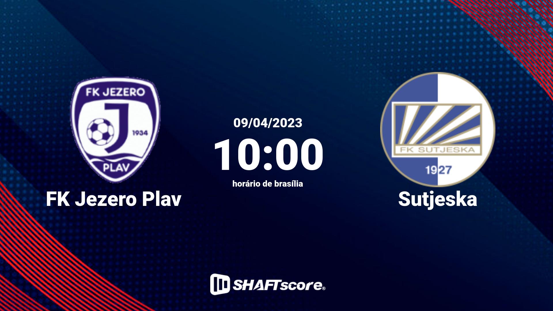 Estatísticas do jogo FK Jezero Plav vs Sutjeska 09.04 10:00