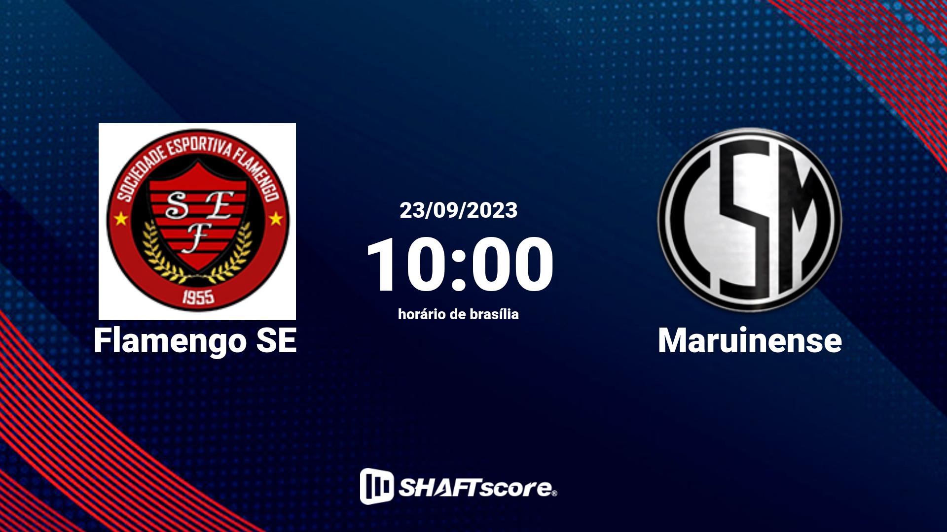 Estatísticas do jogo Flamengo SE vs Maruinense 23.09 10:00