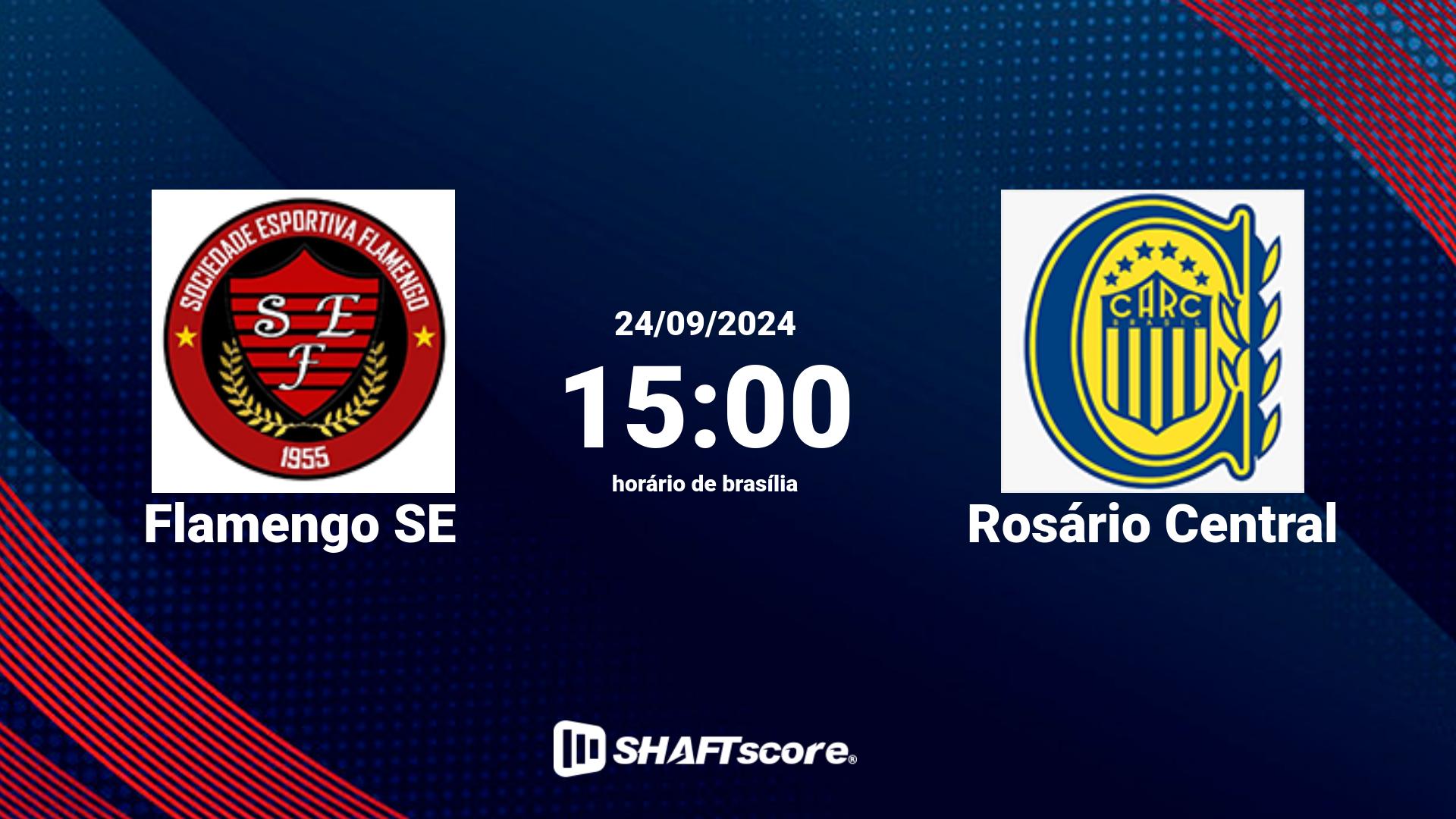 Estatísticas do jogo Flamengo SE vs Rosário Central 24.09 15:00