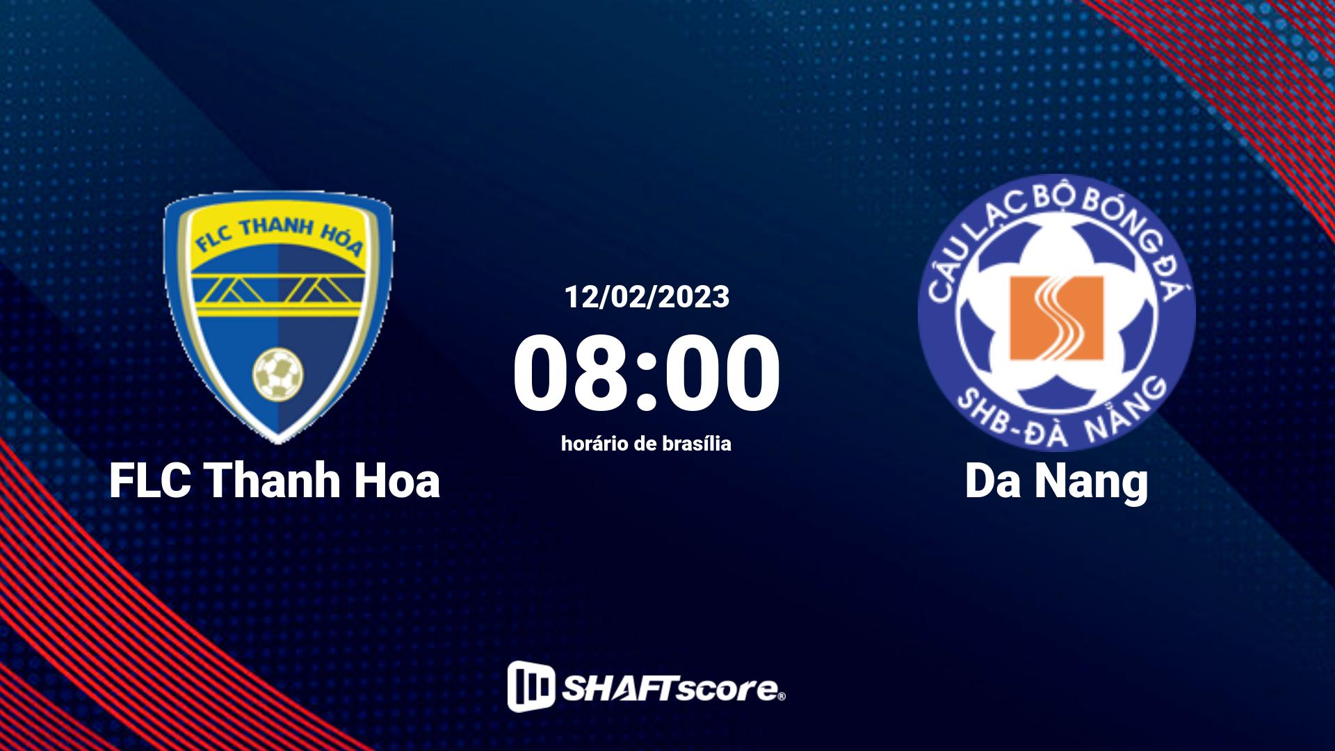 Estatísticas do jogo FLC Thanh Hoa vs Da Nang 12.02 08:00