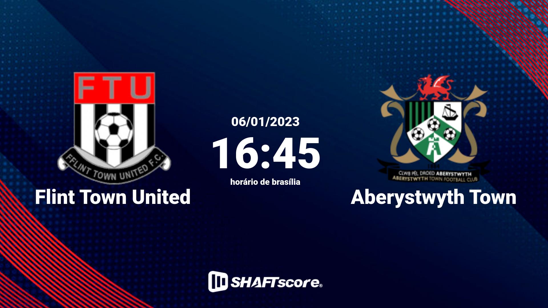 Estatísticas do jogo Flint Town United vs Aberystwyth Town 06.01 16:45