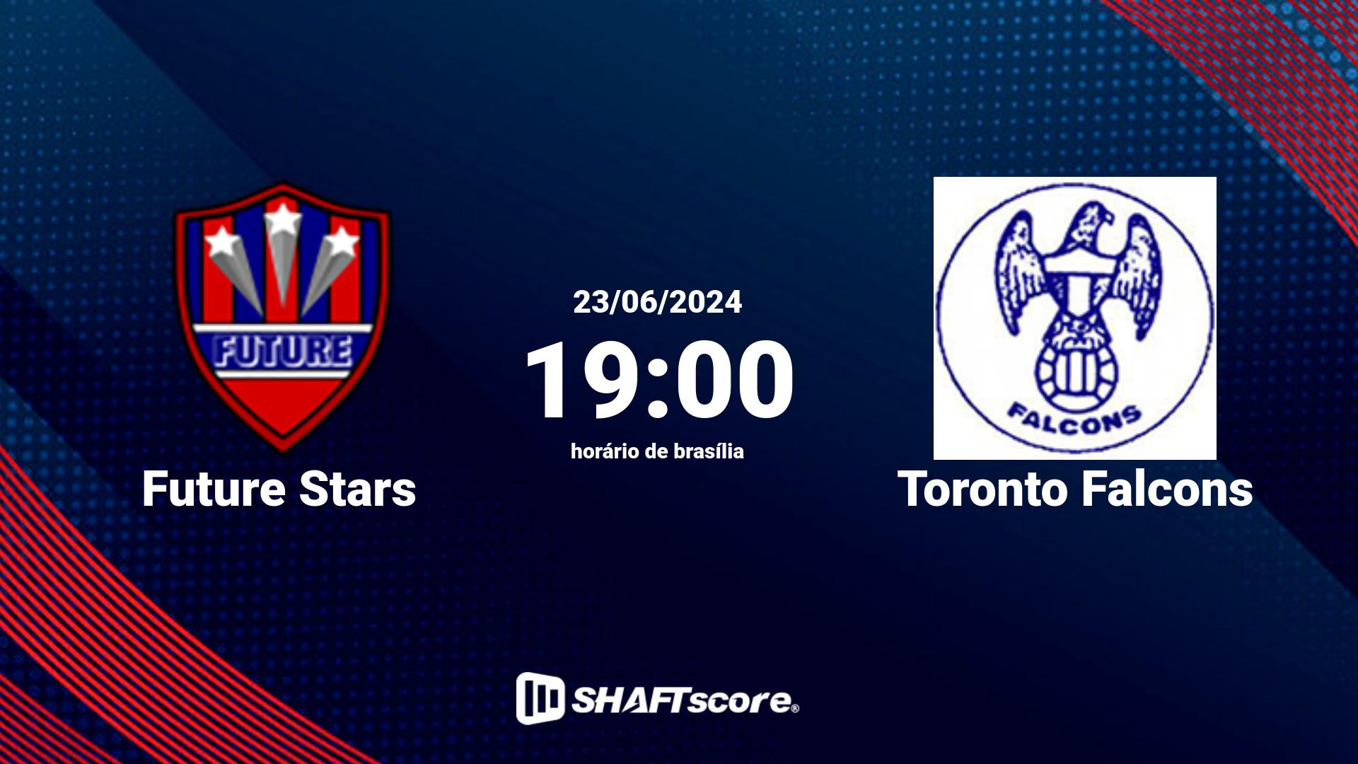 Estatísticas do jogo Future Stars vs Toronto Falcons 23.06 19:00