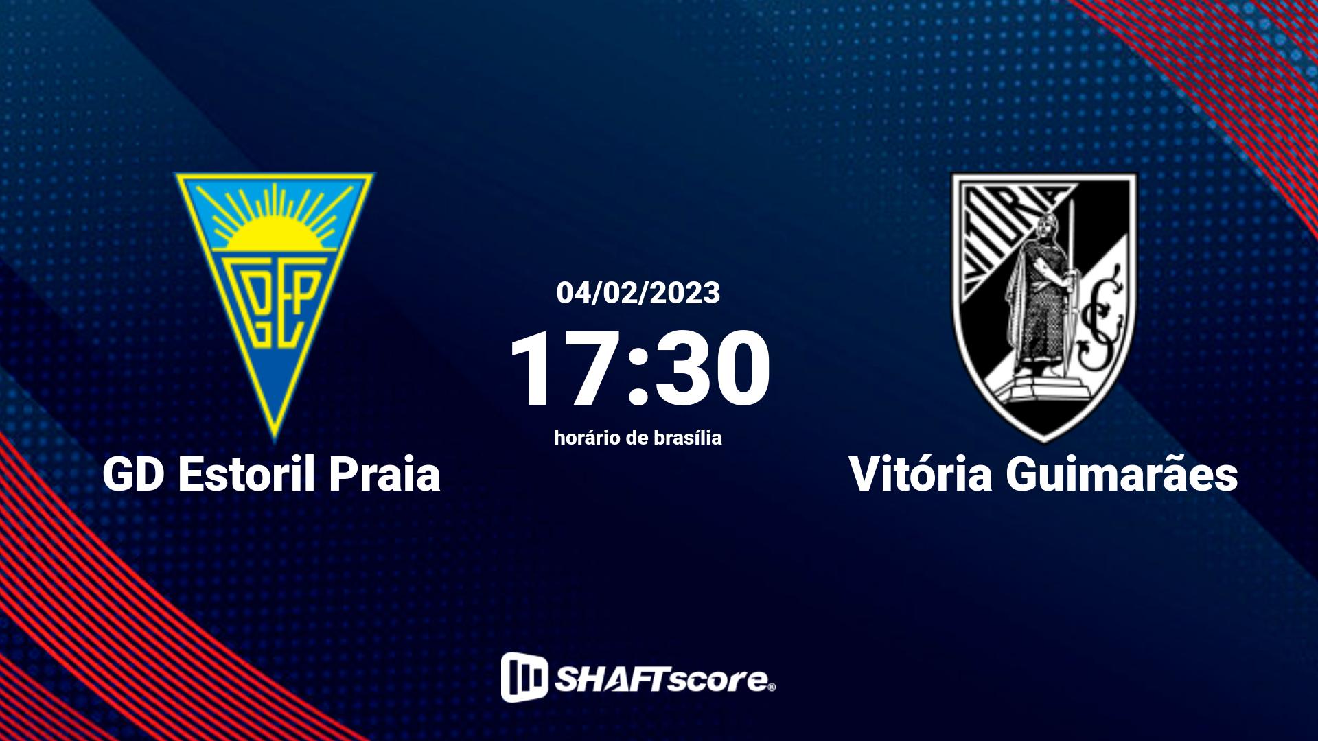 Estatísticas do jogo GD Estoril Praia vs Vitória Guimarães 04.02 17:30