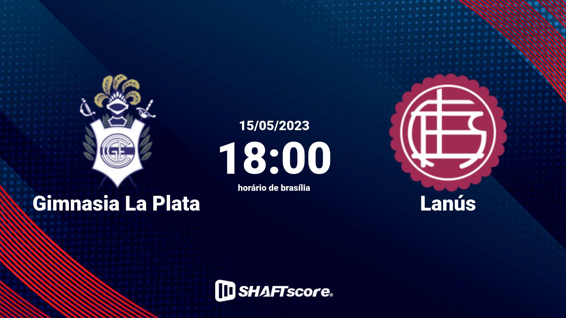 Estatísticas do jogo Gimnasia La Plata vs Lanús 15.05 18:00