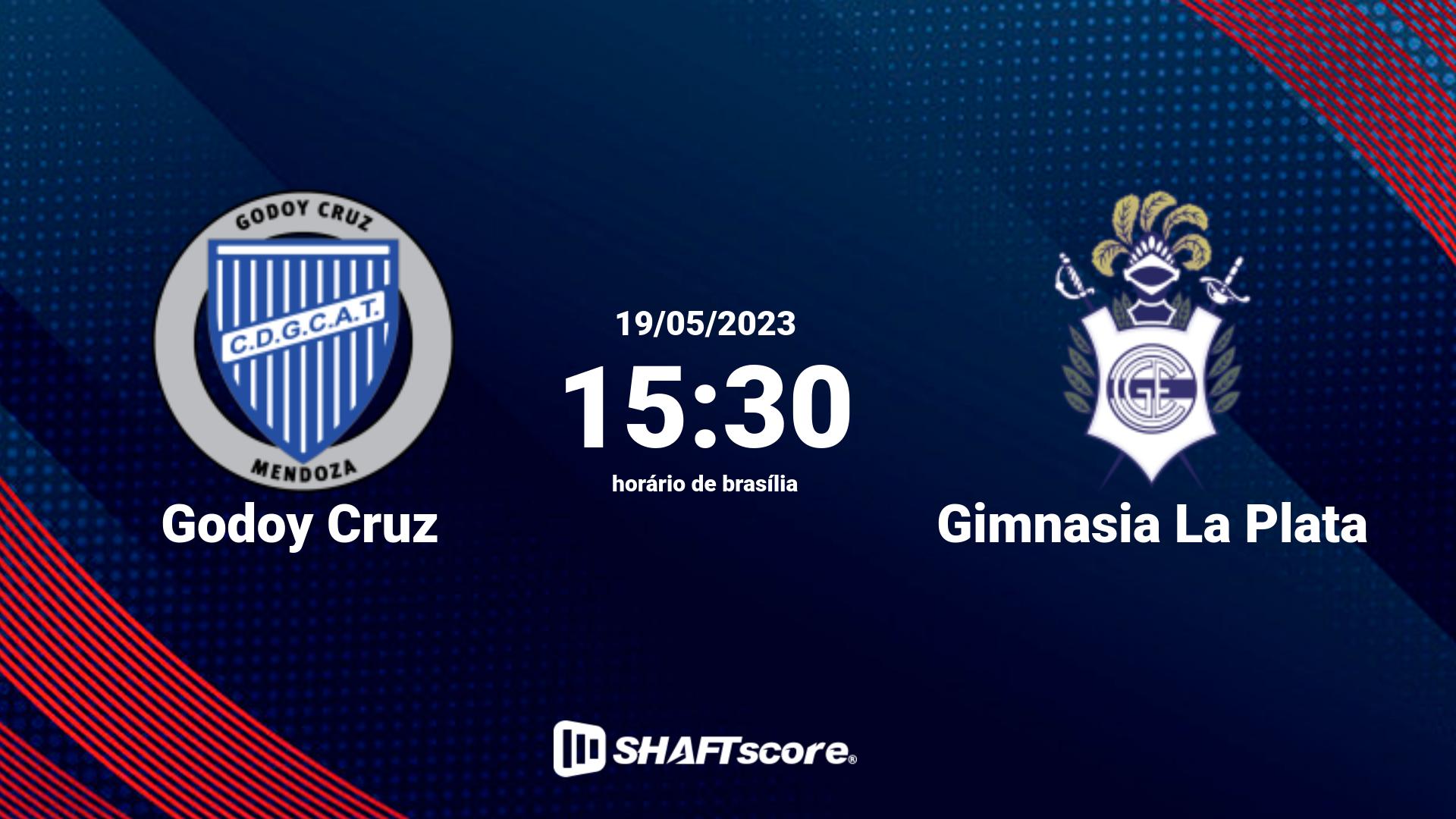 Estatísticas do jogo Godoy Cruz vs Gimnasia La Plata 19.05 15:30